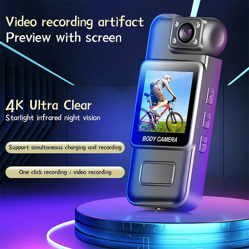 Xiaomi Ultra HD 4K WiFi Mini Camera Portable Digital Video Recorder Body Cam Infrared Night Vision Sports DV Small Camcorder