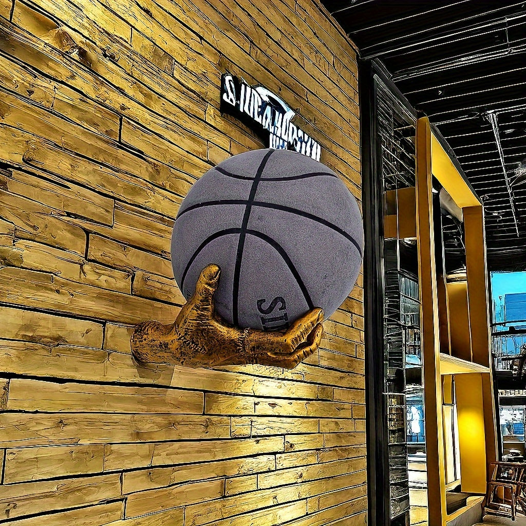 Handförmiger Basketballhalter zur Wandmontage