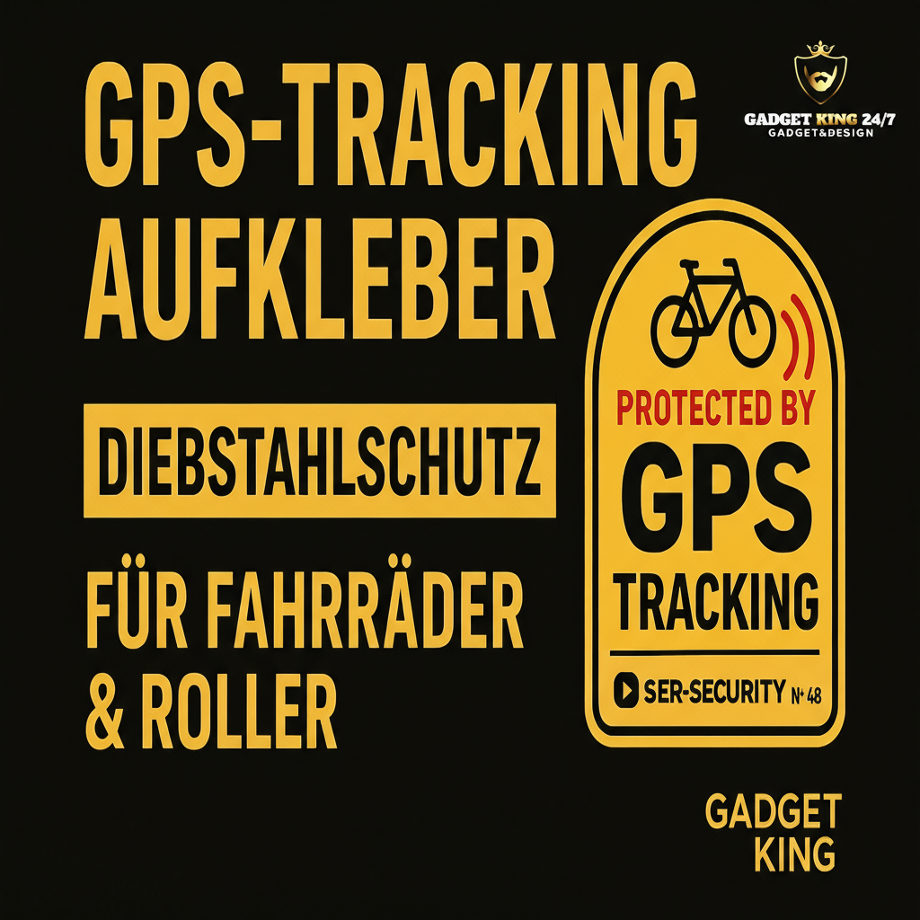 GPS-Tracking-Aufkleber mit Logo 2