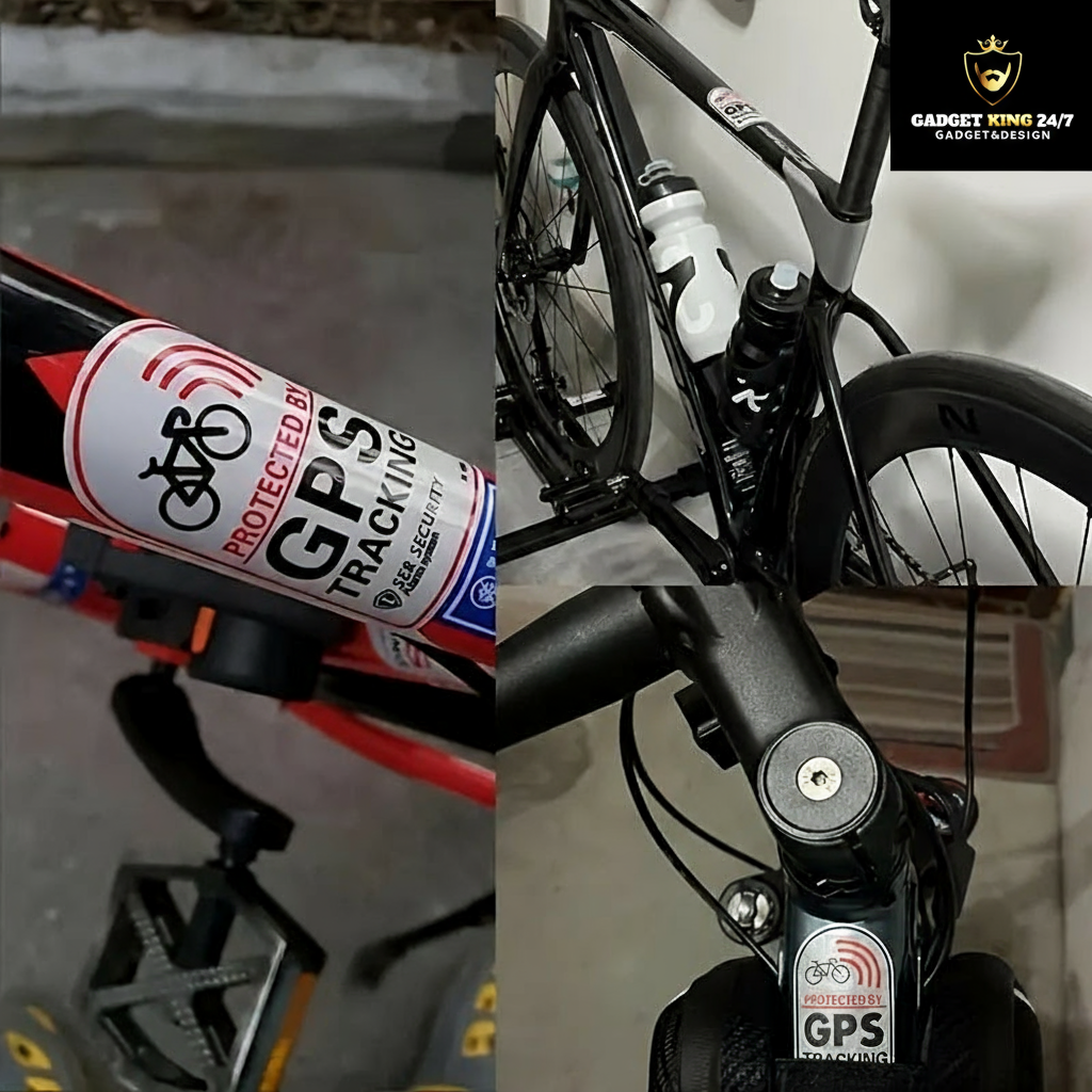 GPS-Tracking-Aufkleber mit Logo 3