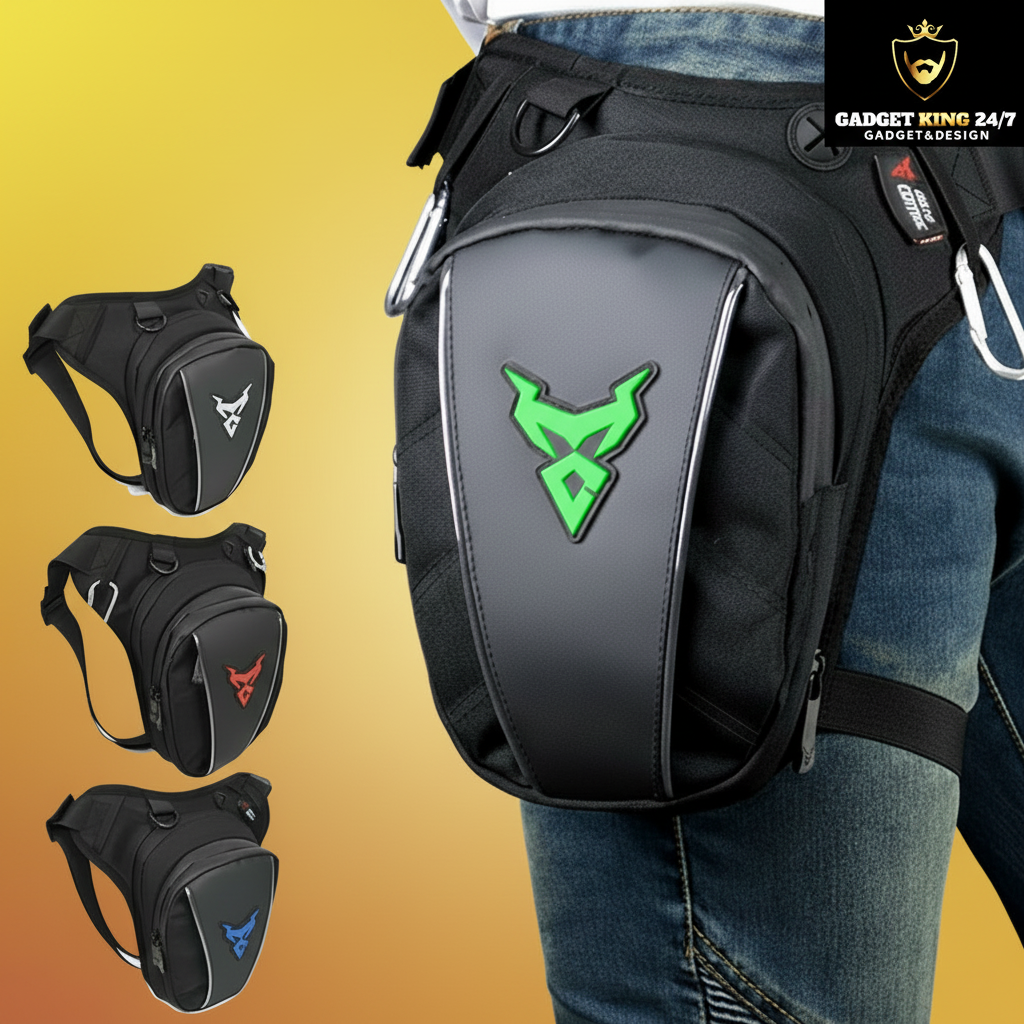 Motorrad-Beintasche - Verstellbarer Oberschenkelgurt