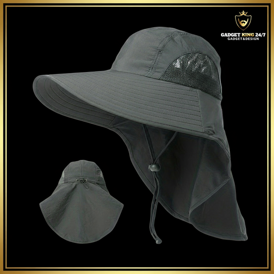 Sonnenhut mit Logo rechts