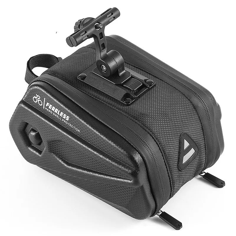 Fahrradhecktasche 2,6L - Hartschale mit Reflektor
