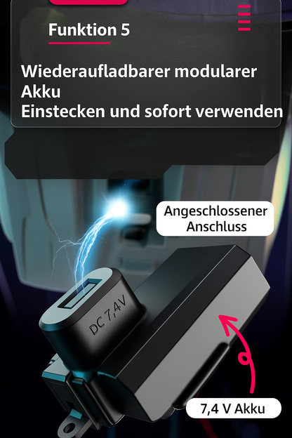 XXL Wasserkanone mit rotierendem Lauf