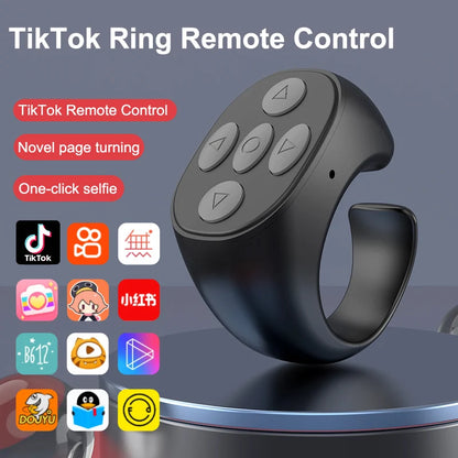 Bluetooth Tiktok Fernbedienung Ring Gadget Flipping