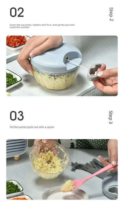 Manuelle Ingwermühle für die Küche zu Hause, Knoblauch-Schlammspritzer