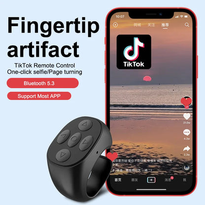 Bluetooth Tiktok Fernbedienung Ring Gadget Flipping