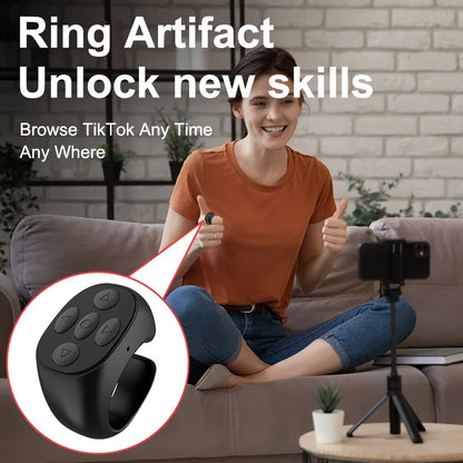 Bluetooth Tiktok Fernbedienung Ring Gadget Flipping
