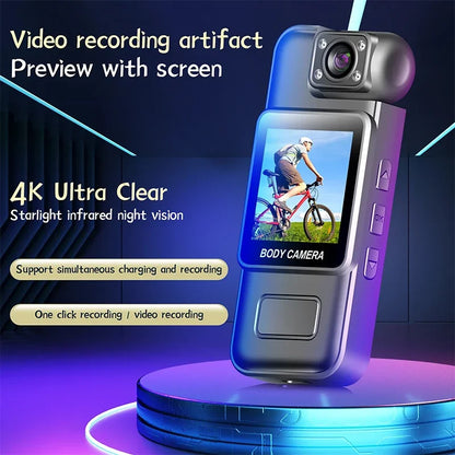Xiaomi Ultra HD 4K WiFi Mini Camera Portable Digital Video Recorder Body Cam Infrared Night Vision Sports DV Small Camcorder