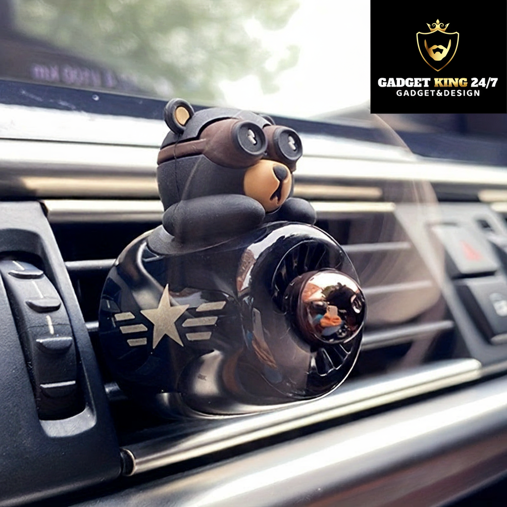 Bärenlufterfrischer mit Logo