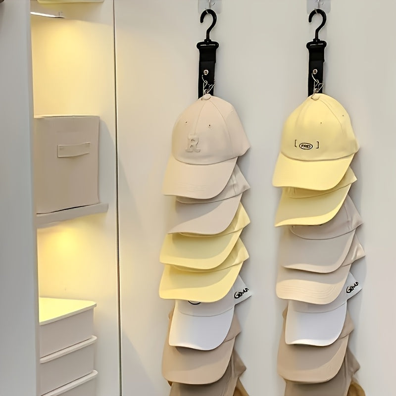 Box für Baseballcaps mit Clips
