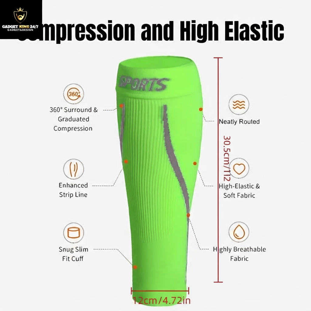 Beinstulpen mit Maßangaben am Ende