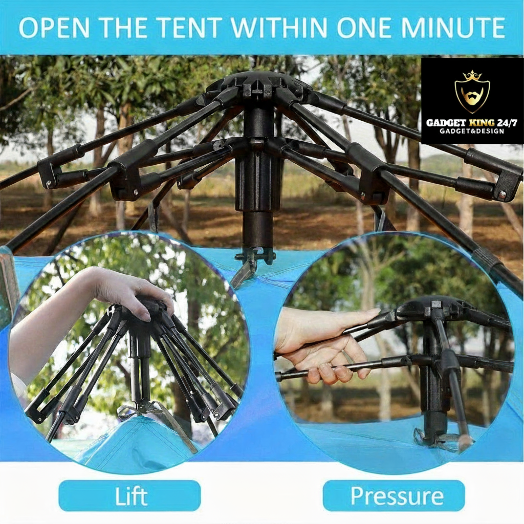 Campingzelt mit Logo