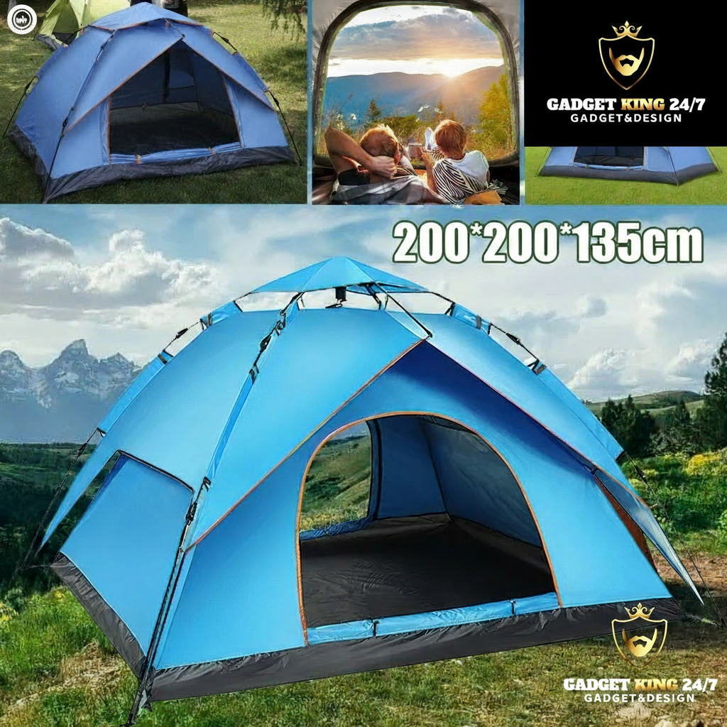 Campingzelt mit Logo