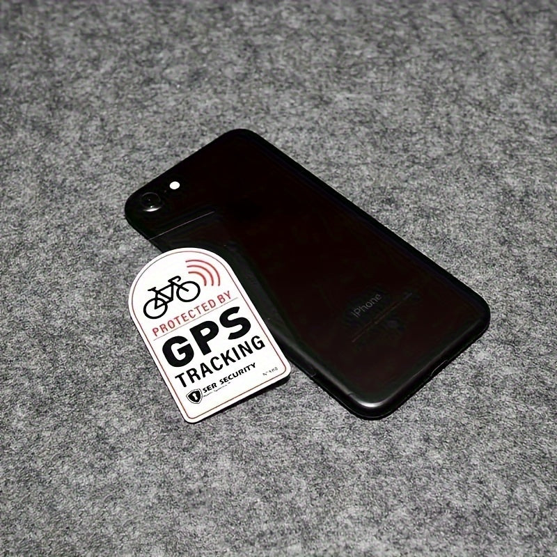 GPS-Tracking-Sicherheitsaufkleber für Fahrräder und Roller