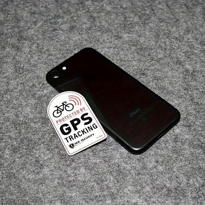 GPS-Tracking-Sicherheitsaufkleber für Fahrräder und Roller