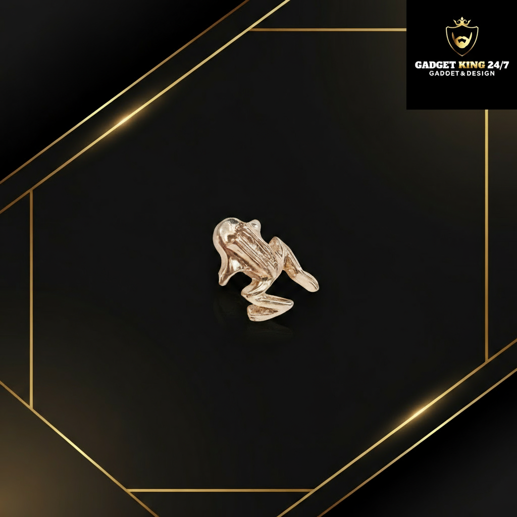 Froschohr-Ohrclips mit Logo