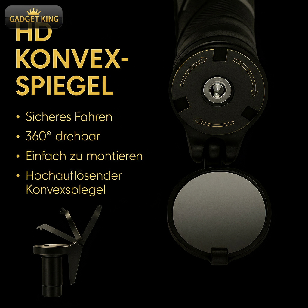 HD Konvexspiegel mit Logo