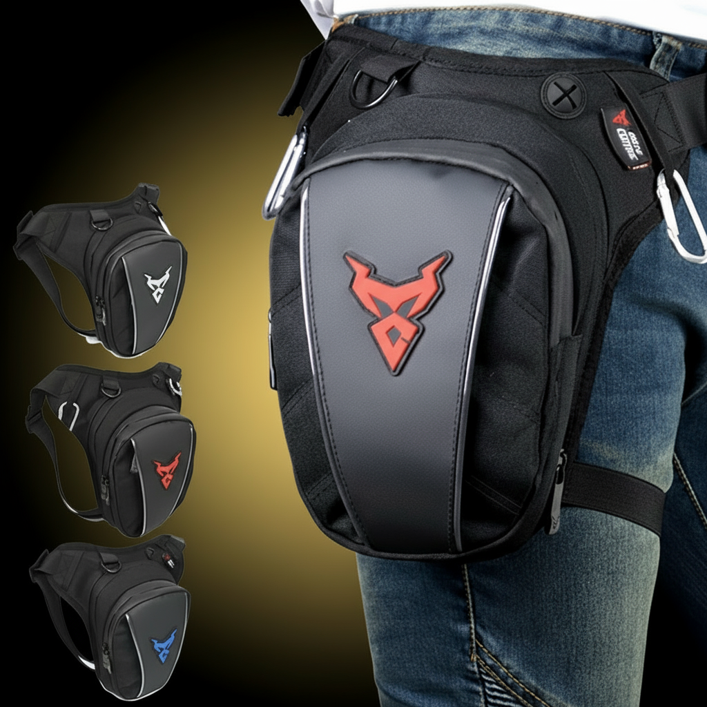 Motorrad-Beintasche ohne Logo