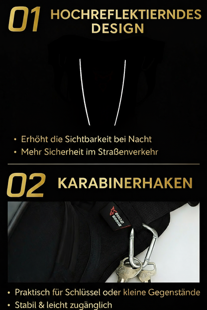 Motorradtasche Features ohne Logo unten rechts