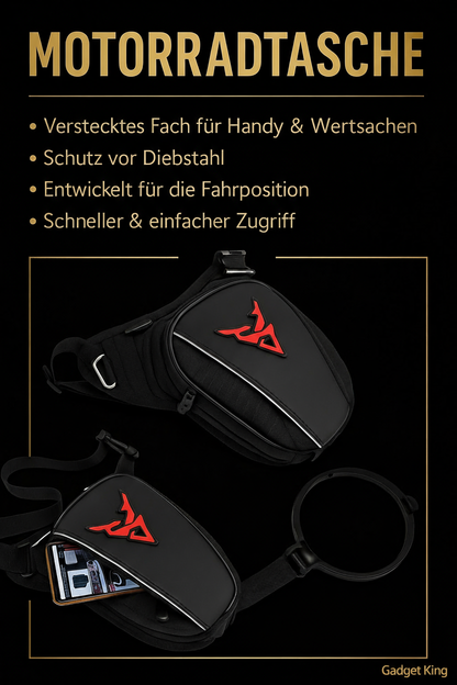 Motorradtasche mit Logo