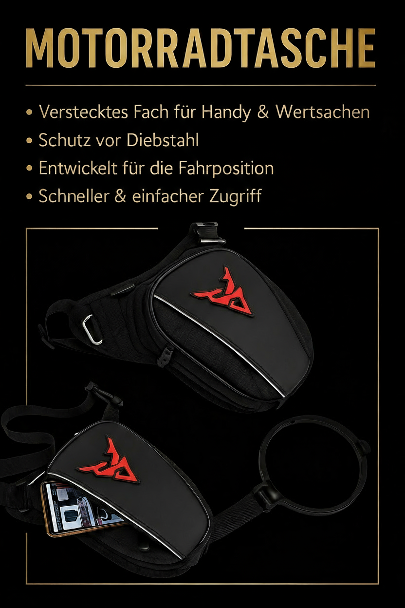 Motorradtasche ohne Logo