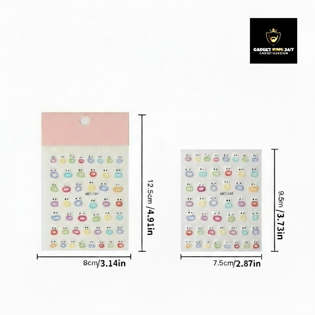 Nagelsticker 3 - Logo sichtbar in der Ecke