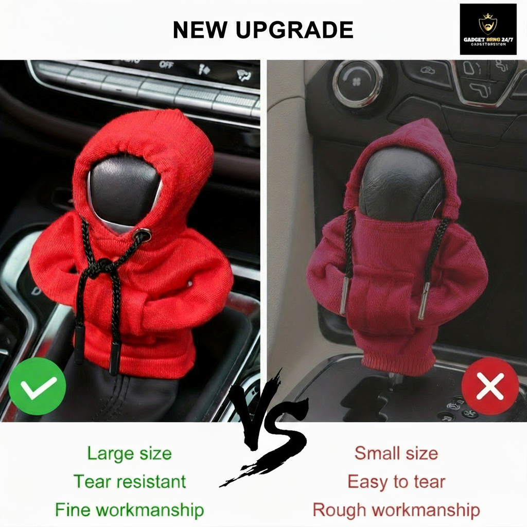 Schalthebelabdeckung mit einheitlichen Logos