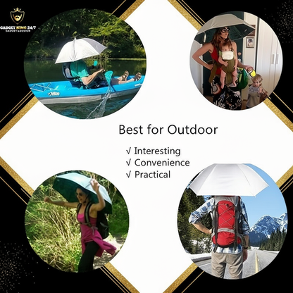 Schirmhut schwarz-gold 6