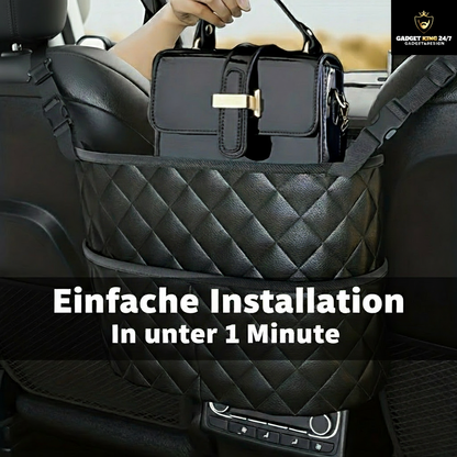 Sitz-Organizer 5 - Logo rechts oben